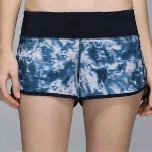 Lululemon 6 Speed Short Seaside Silver Fox Alberta Lake Naval Blue